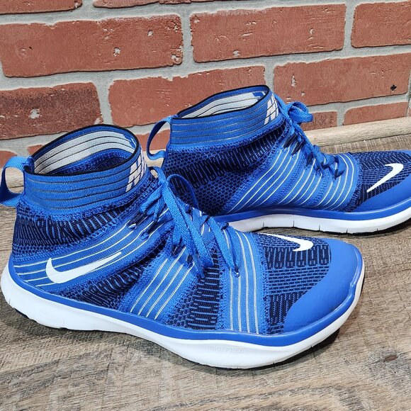 Nike Free Train Blue Shoes Mens Sneaker Mens Size 11 Mens 11 Nike - Picture 3 of 9